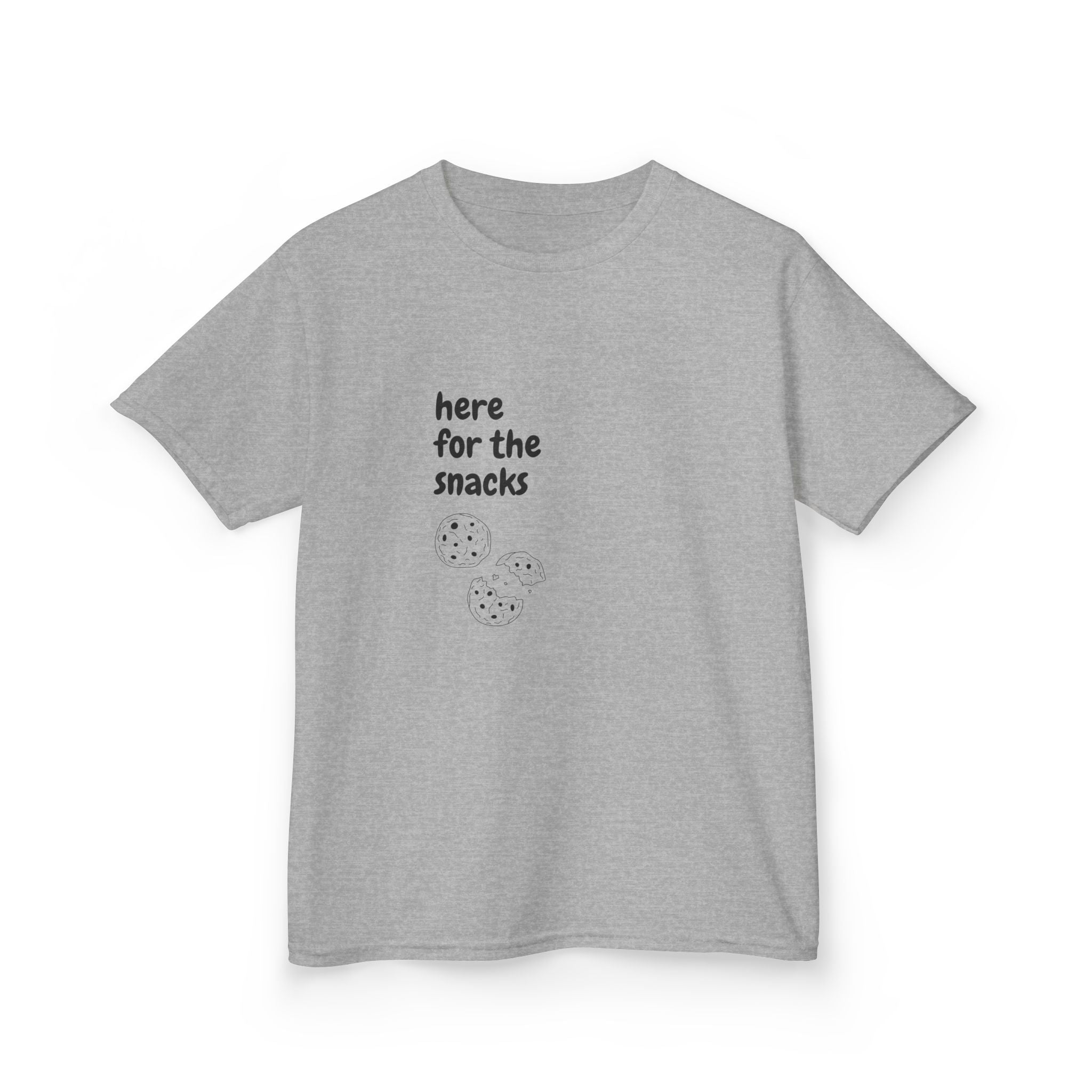 Here for the Snacks Kids T-Shirt
