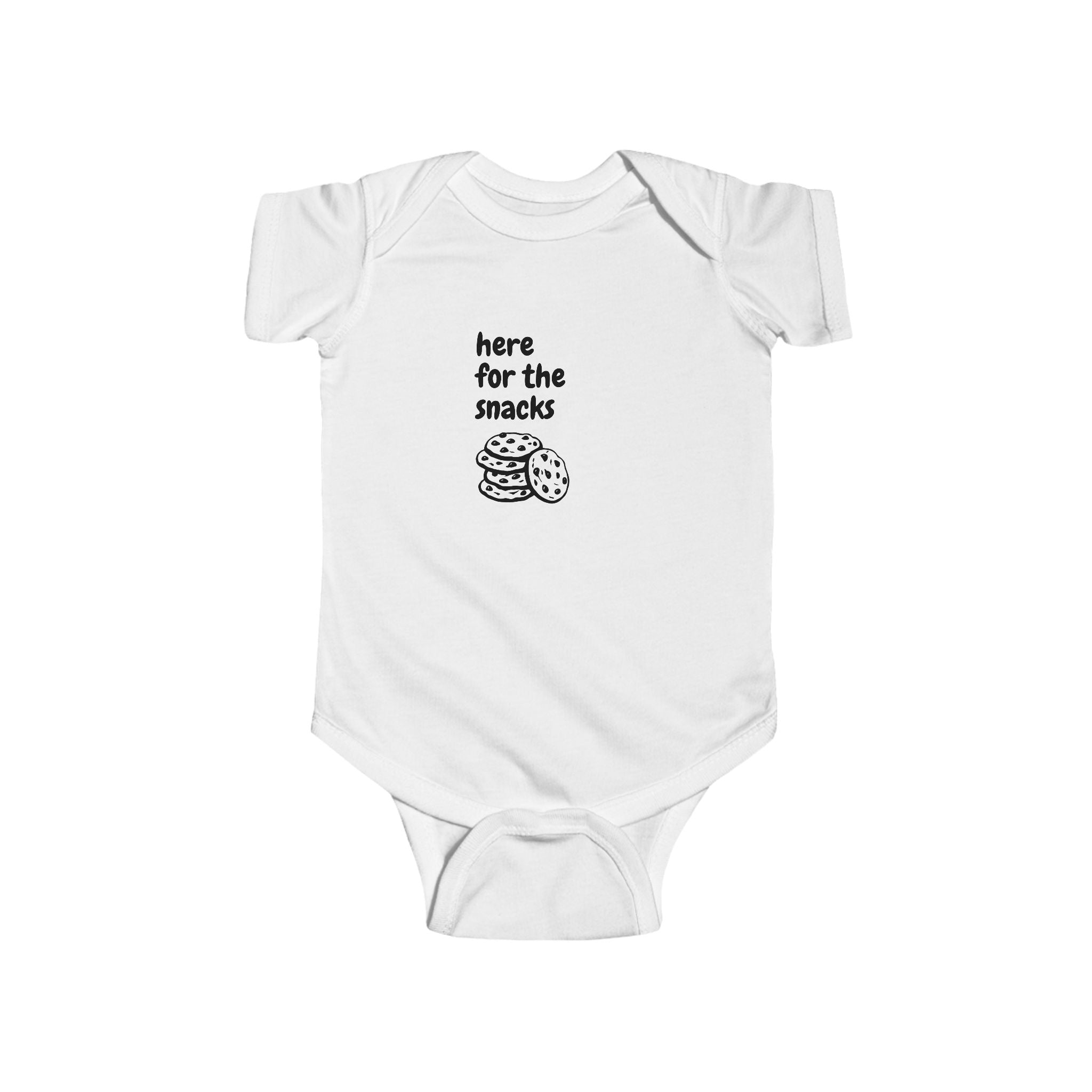 Here for the Snacks Infant Bodysuit