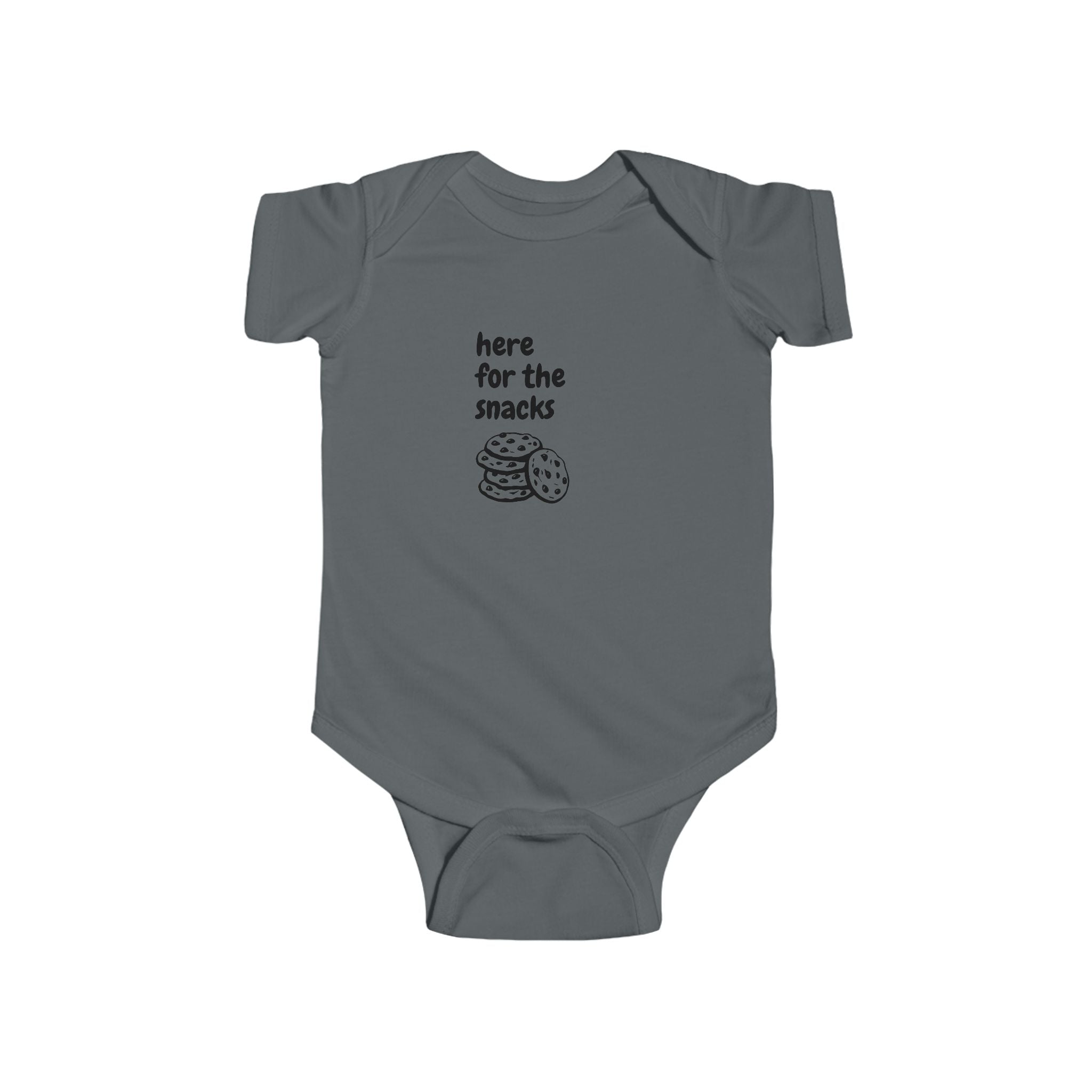 Here for the Snacks Infant Bodysuit