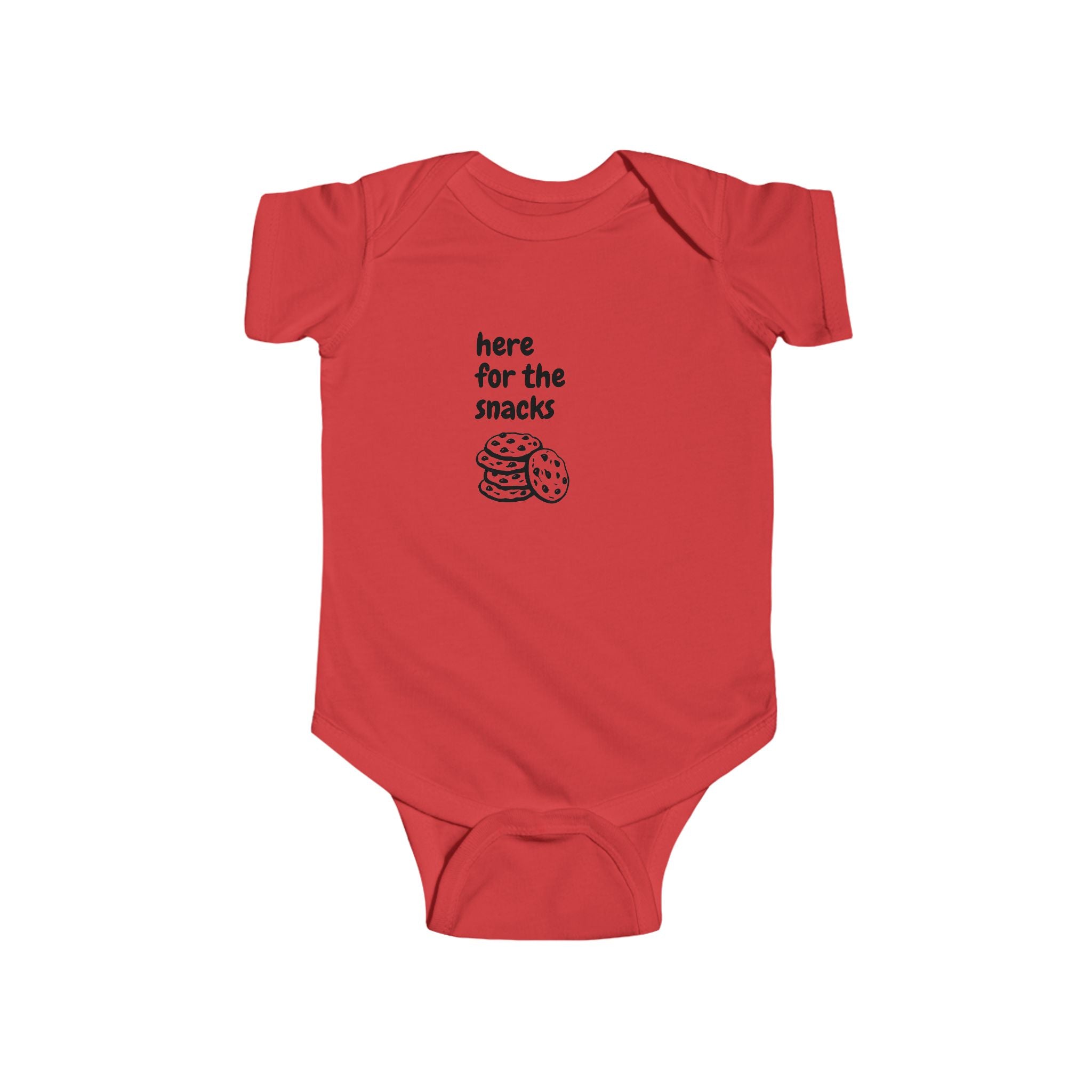 Here for the Snacks Infant Bodysuit