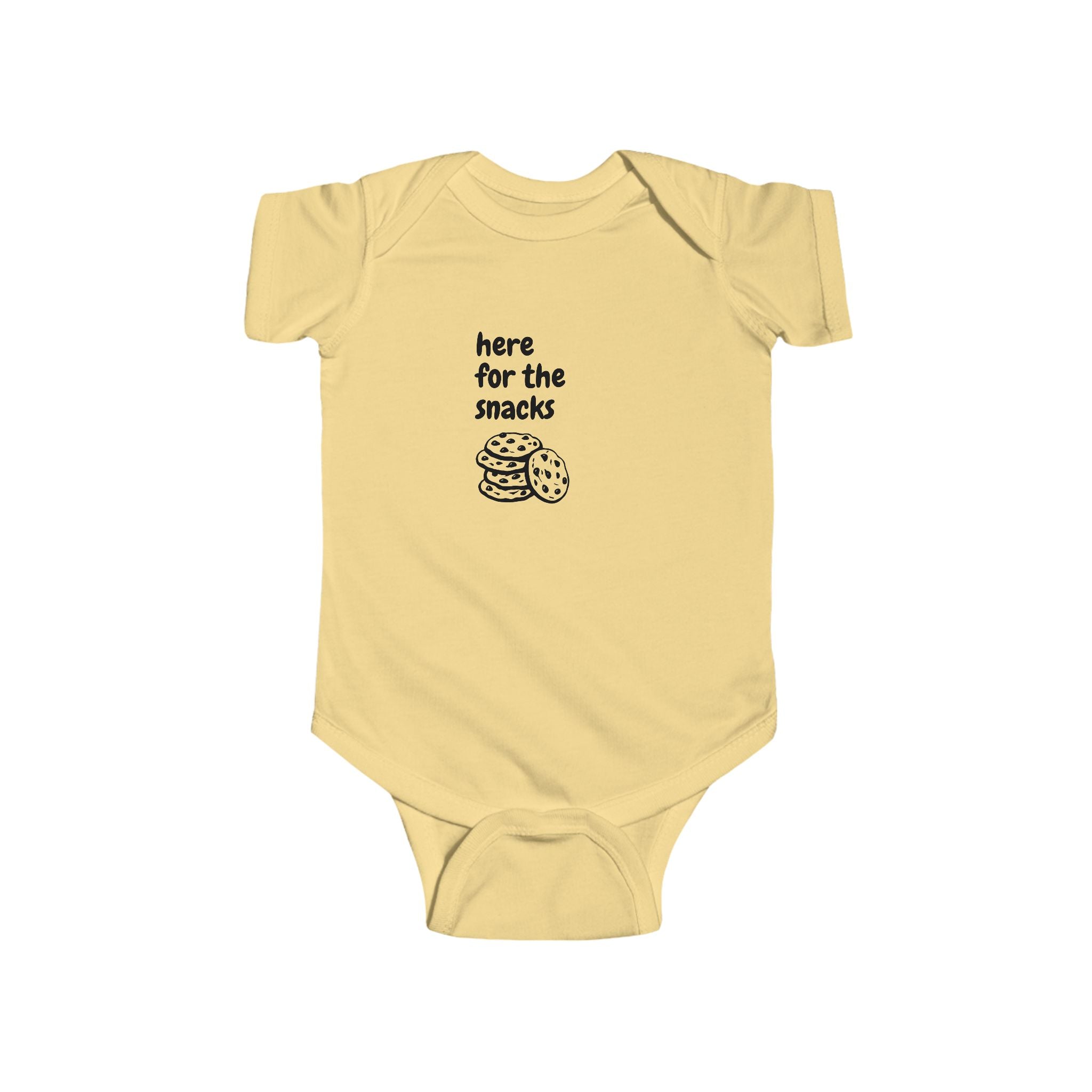 Here for the Snacks Infant Bodysuit