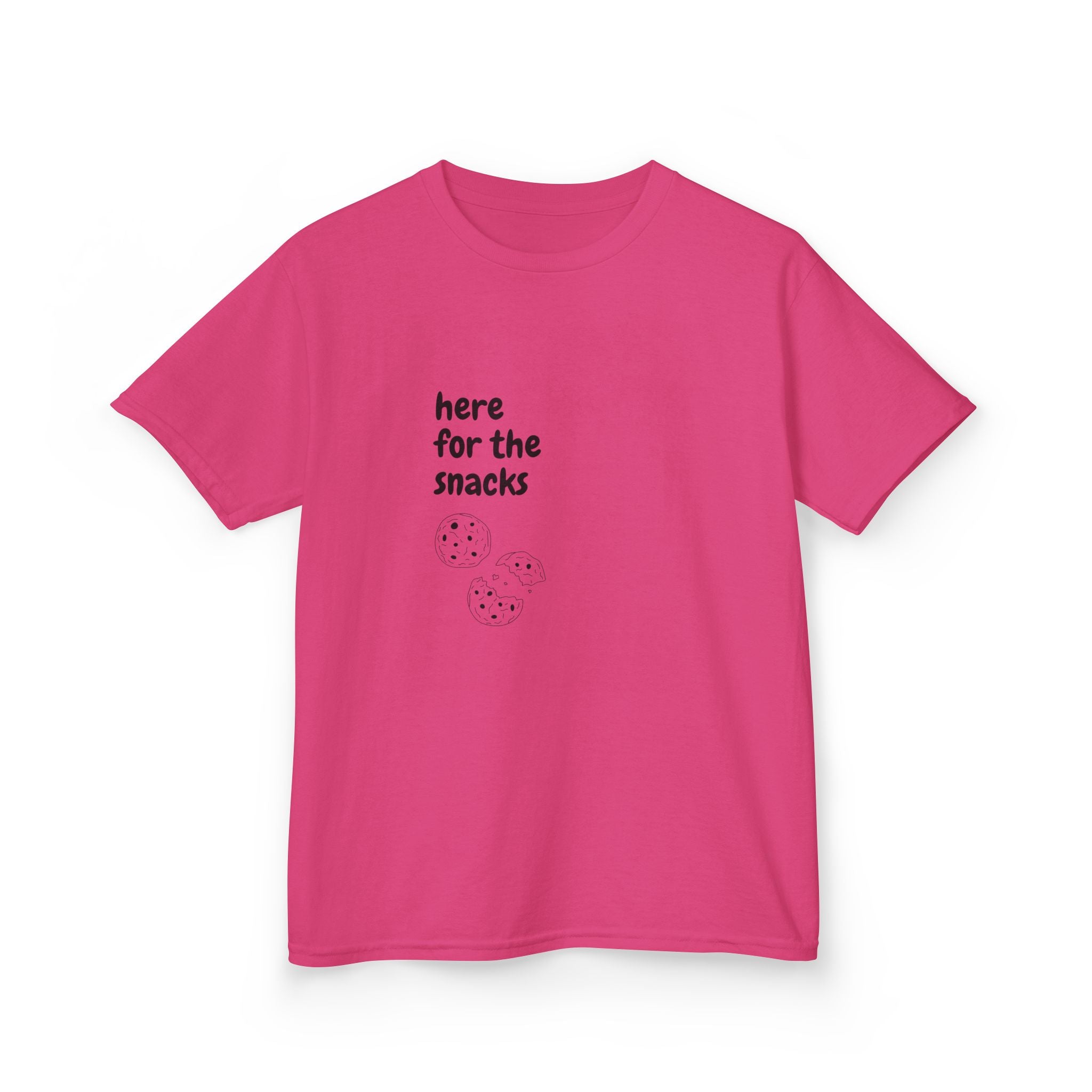 Here for the Snacks Kids T-Shirt