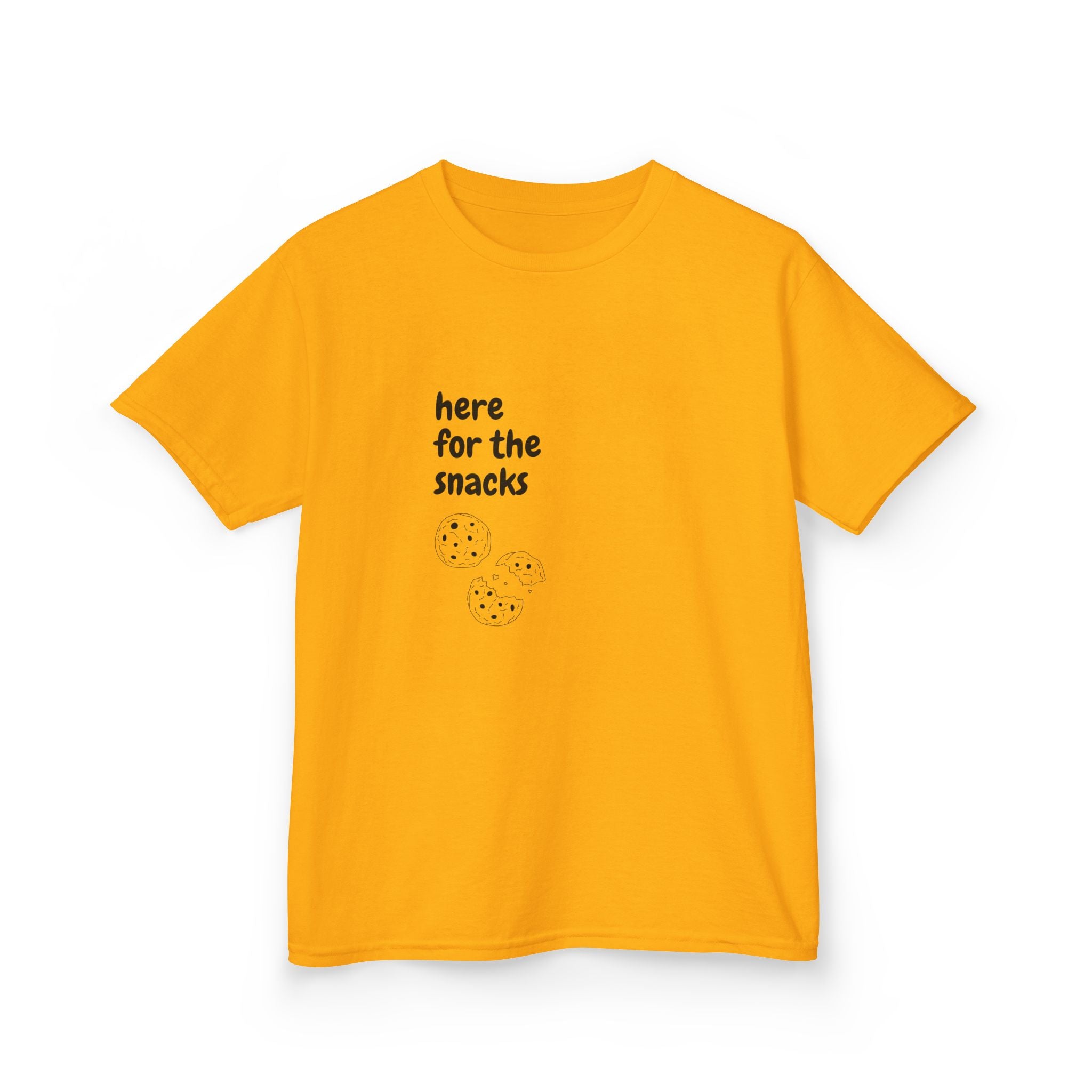 Here for the Snacks Kids T-Shirt