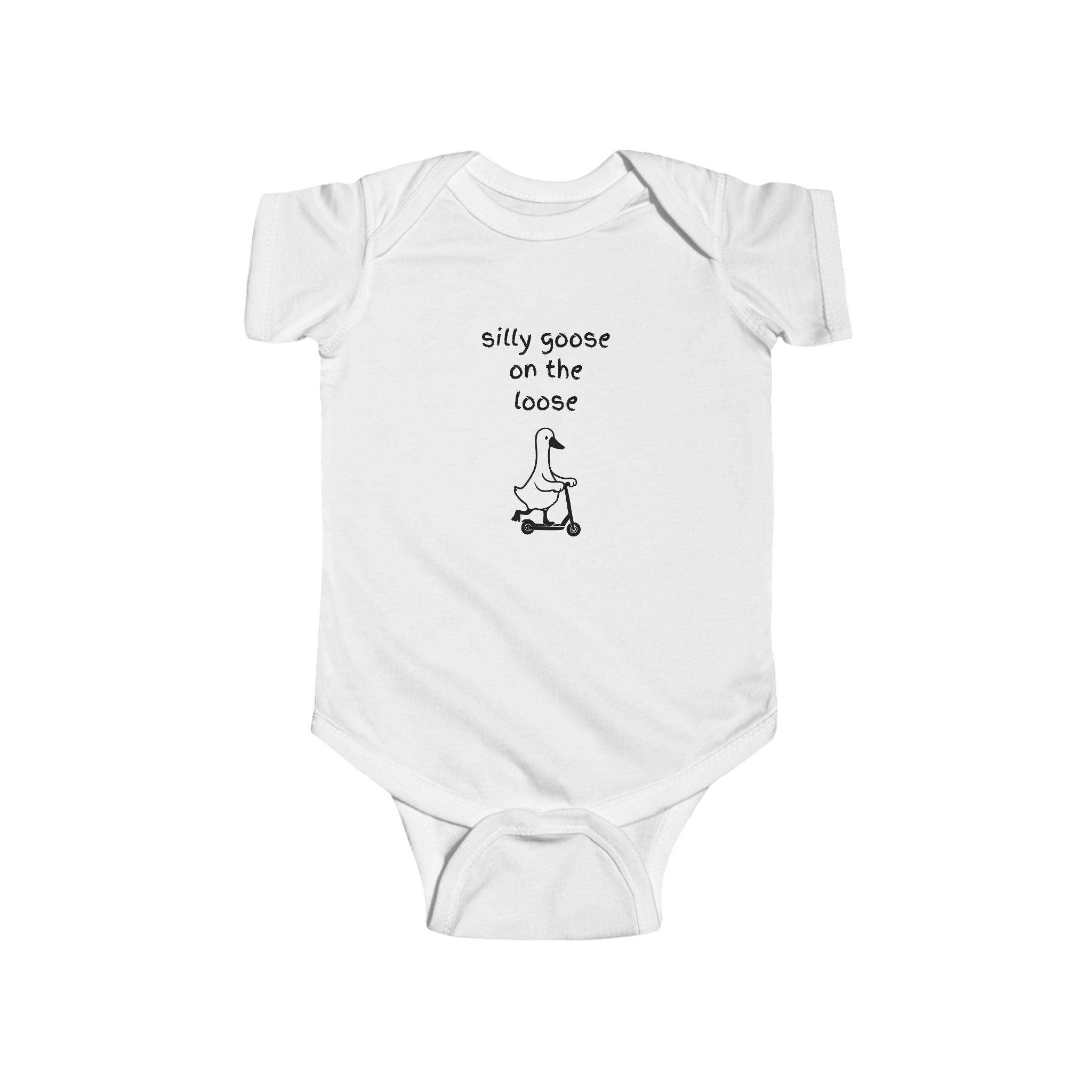 Silly Goose on the Loose Infant Bodysuit