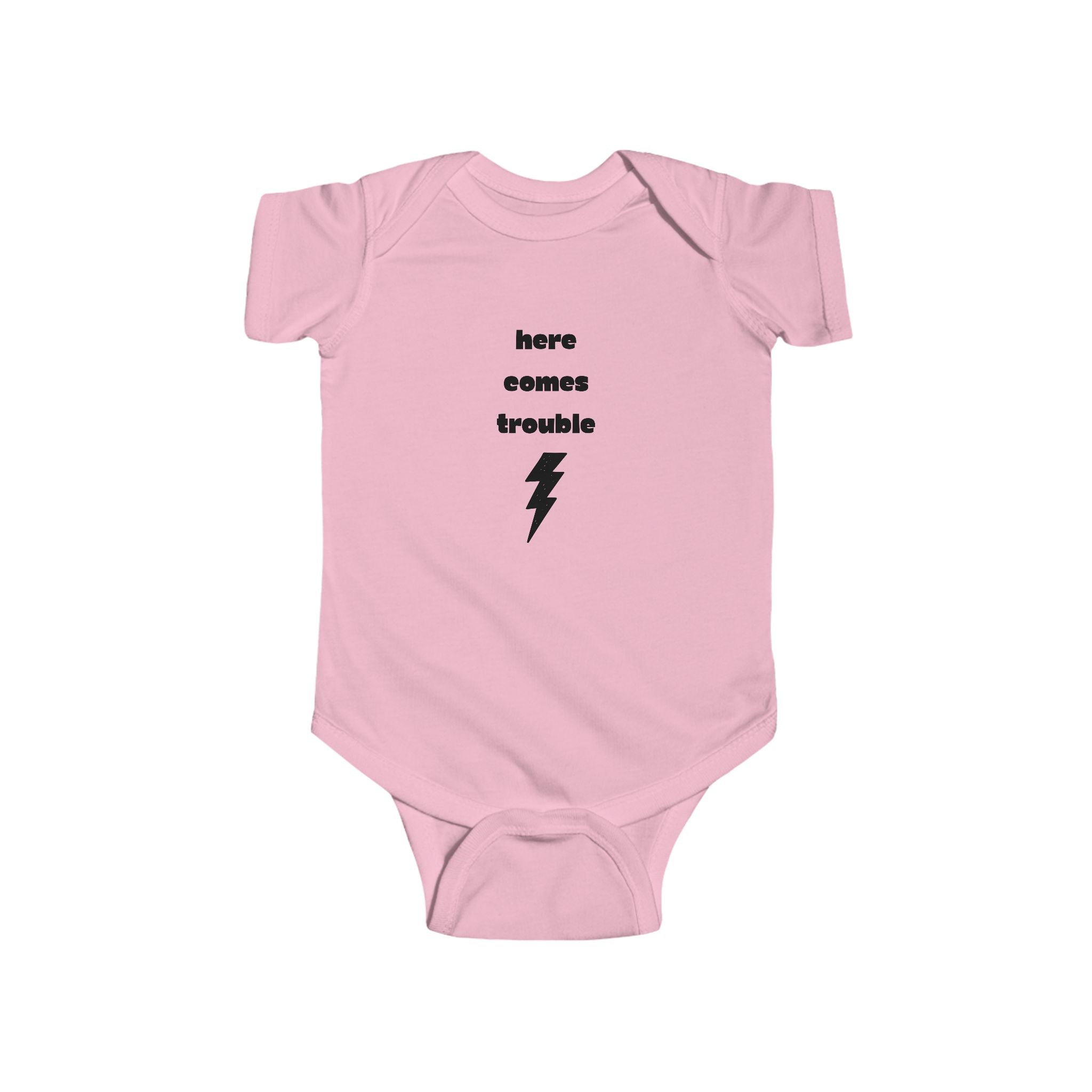 Here Comes Trouble Infant Bodysuit