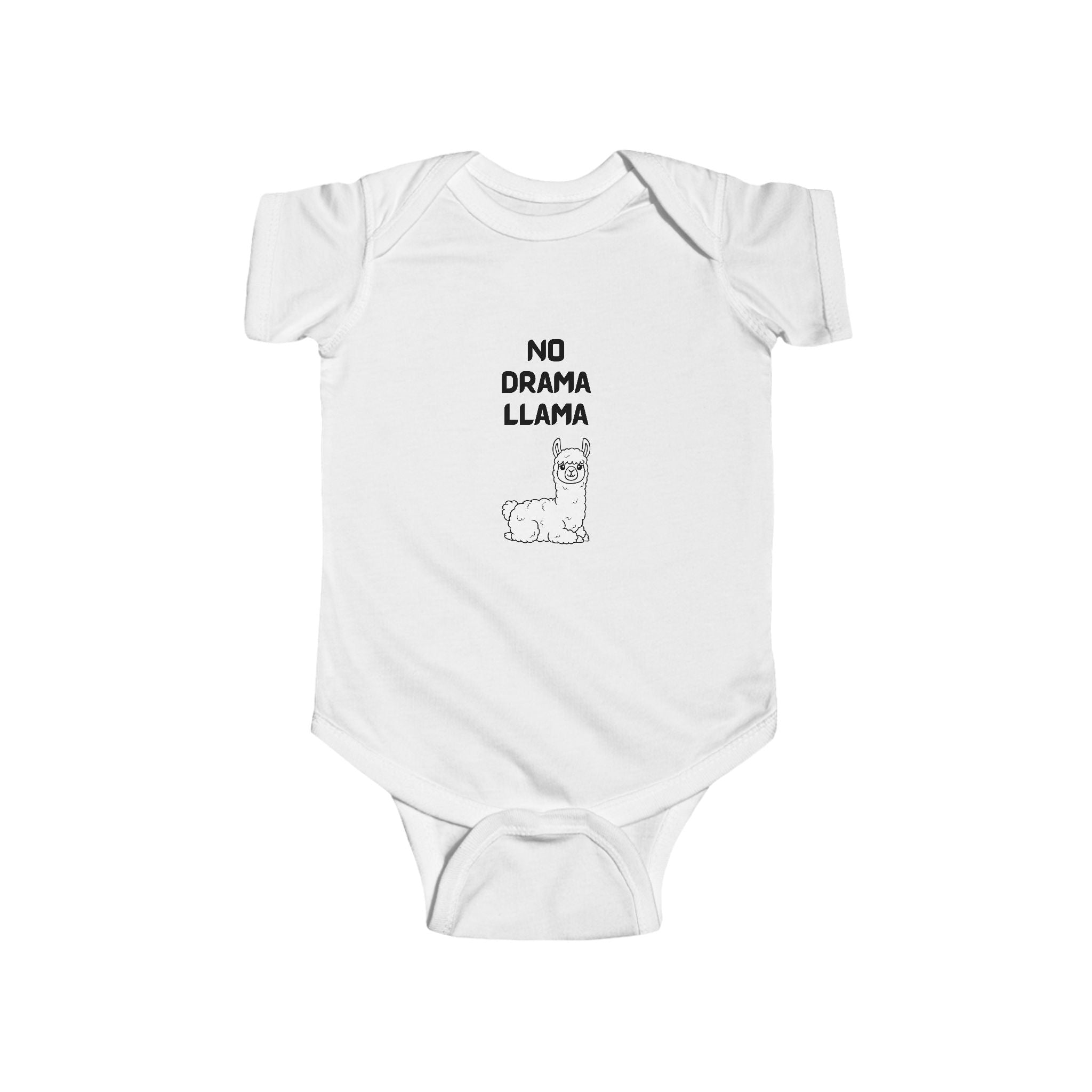 No Drama Llama Infant Bodysuit