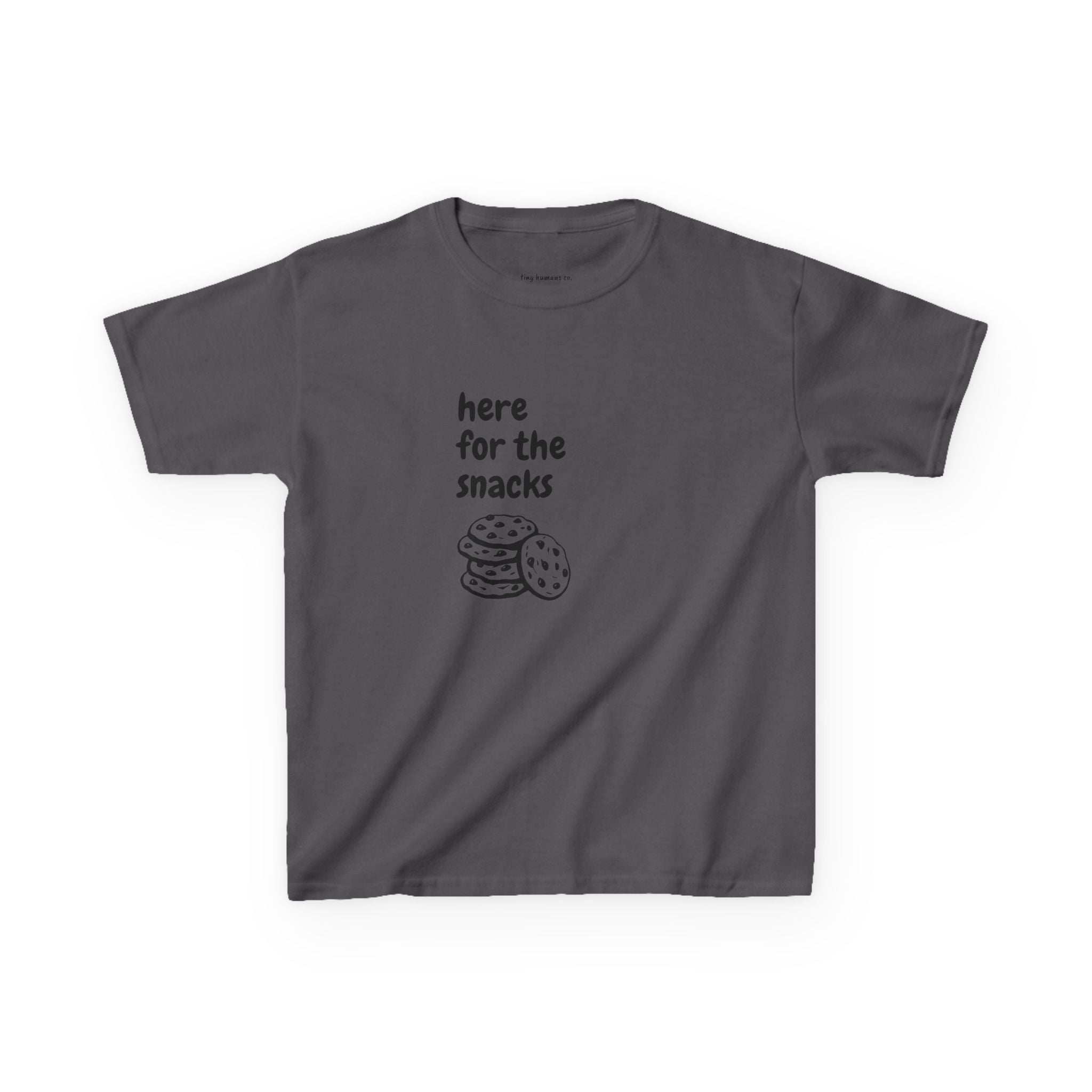 Here for the Snacks Kids T-Shirt