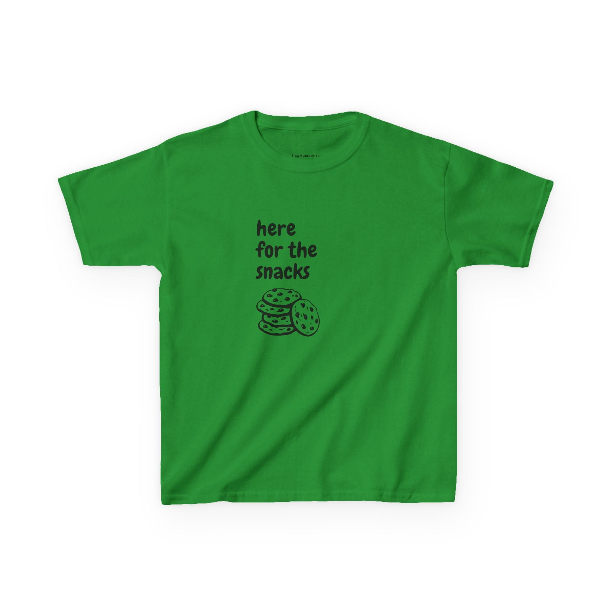 Here for the Snacks Kids T-Shirt