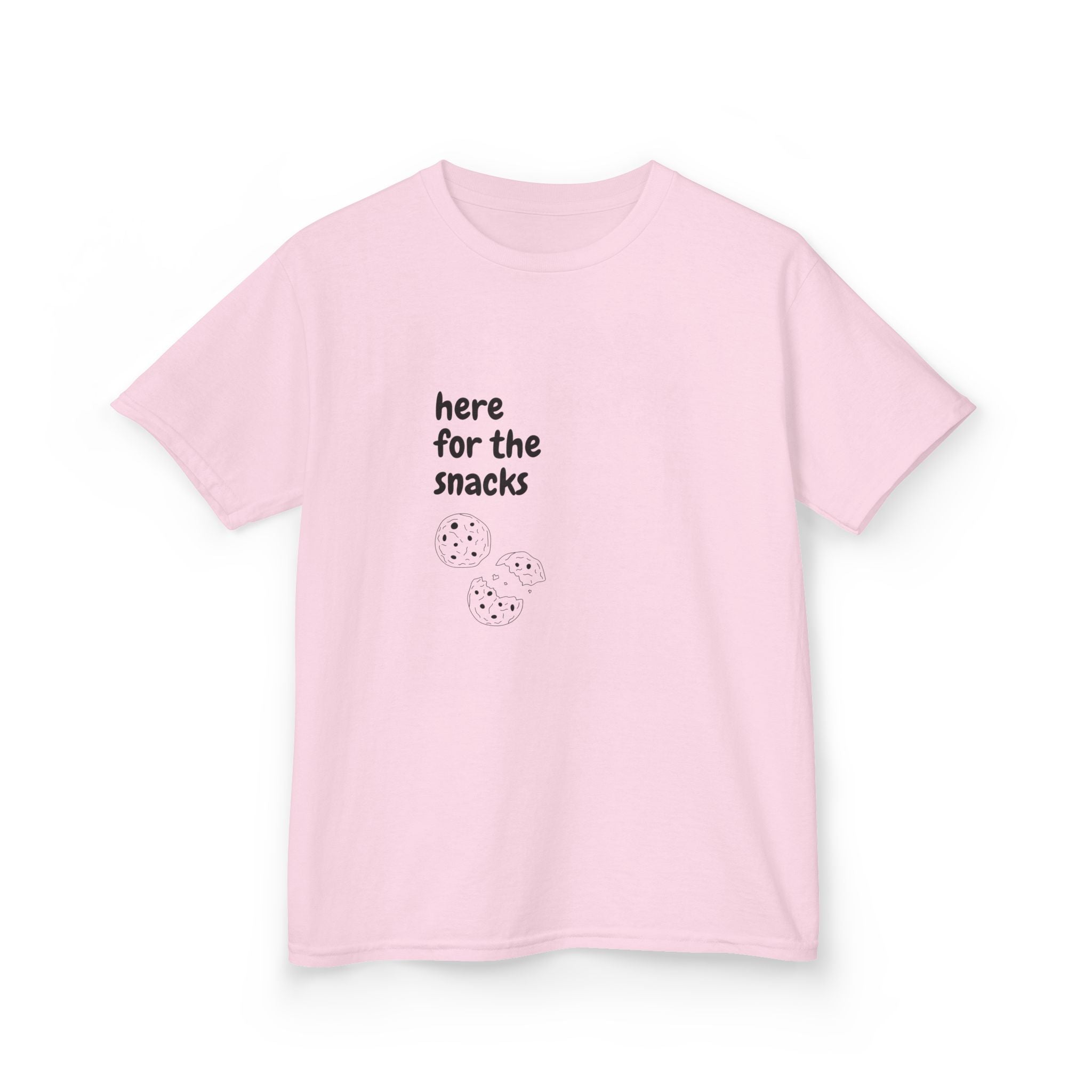 Here for the Snacks Kids T-Shirt