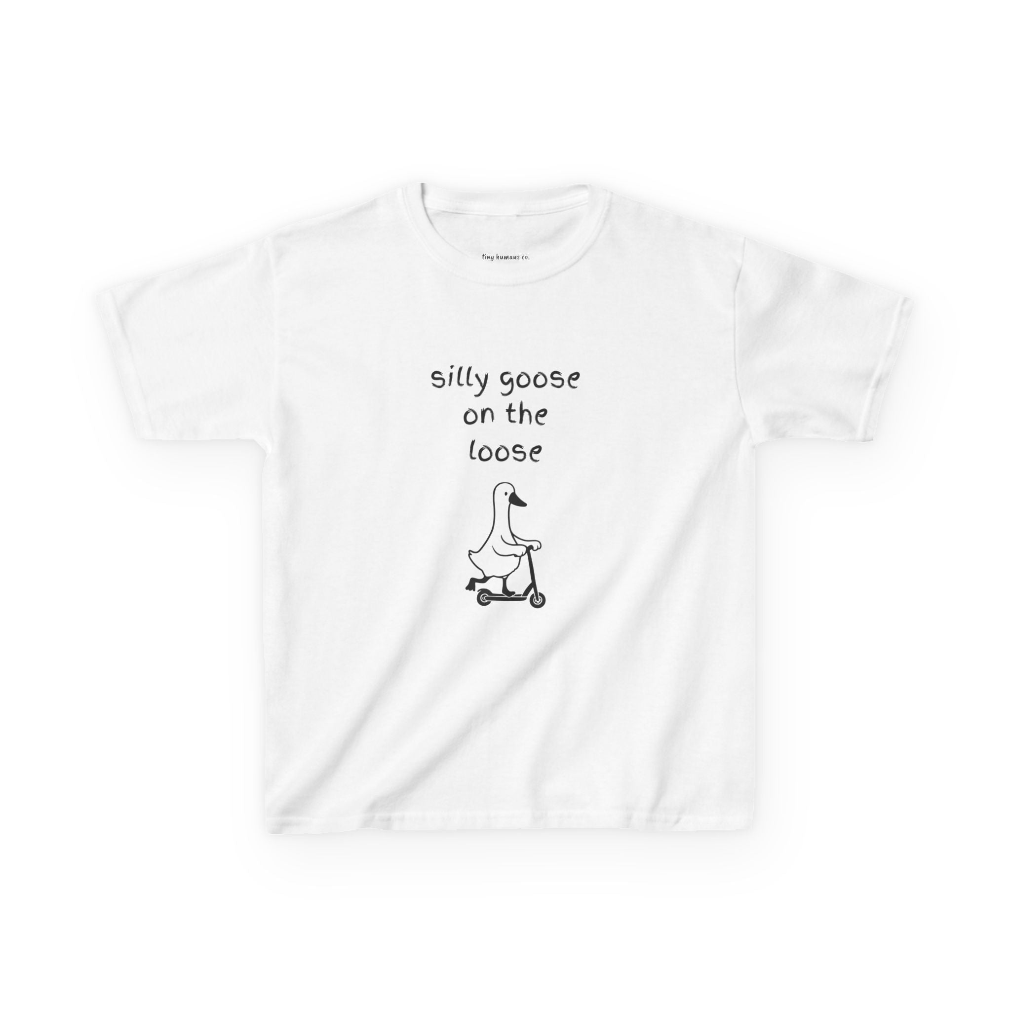 Silly Goose on the Loose Kids T-Shirt