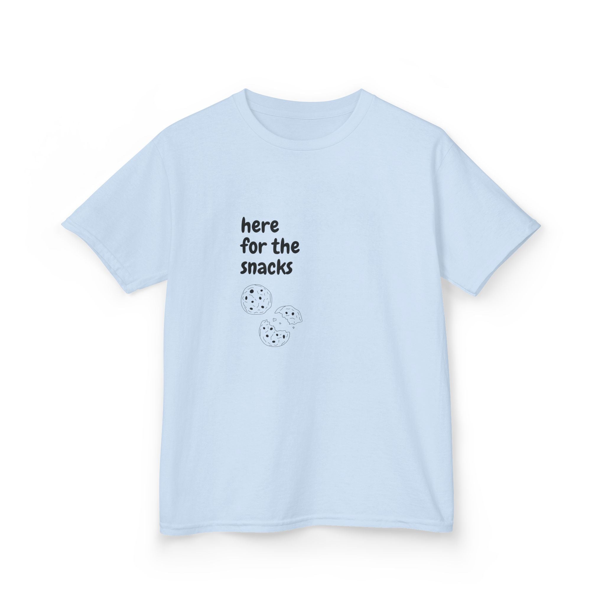 Here for the Snacks Kids T-Shirt