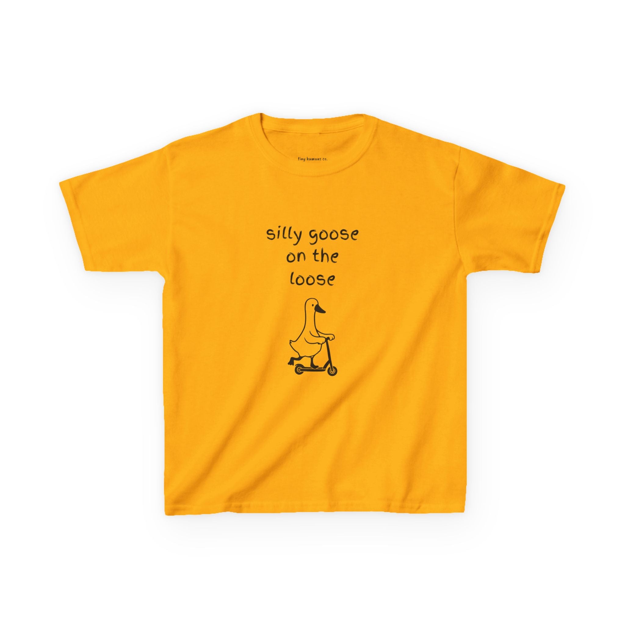 Silly Goose on the Loose Kids T-Shirt