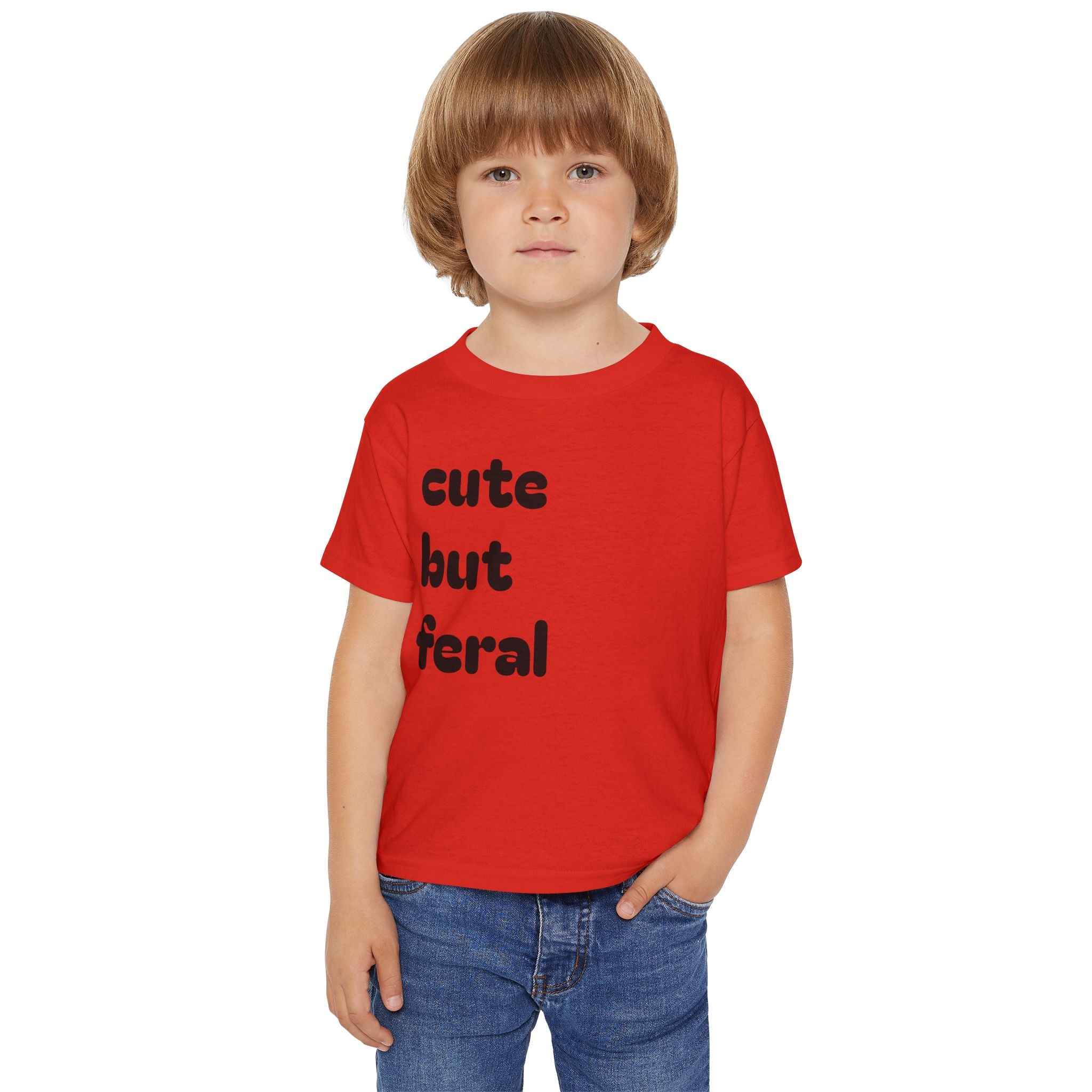 Cute But Feral Toddler T-Shirt