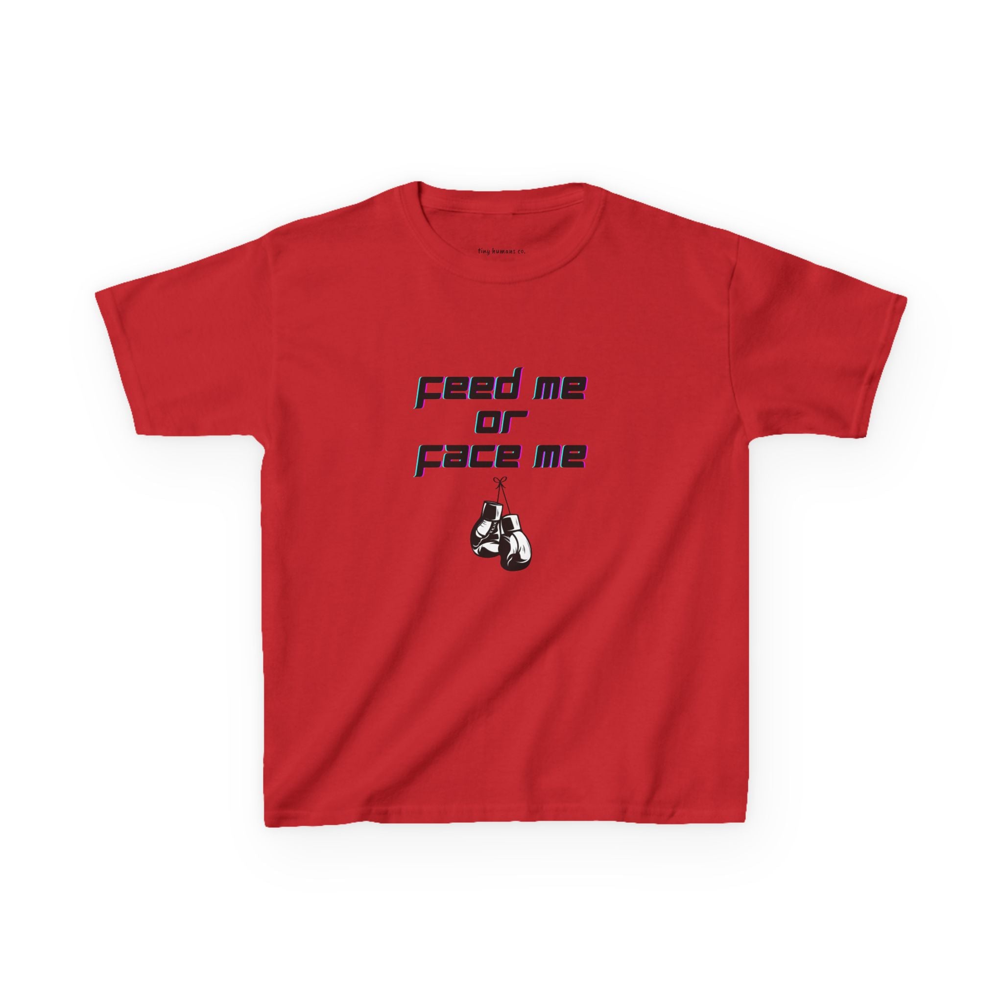 Feed Me or Face Me Kids T-Shirt